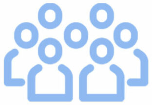 여러 명이 모여 있는 사람 아이콘